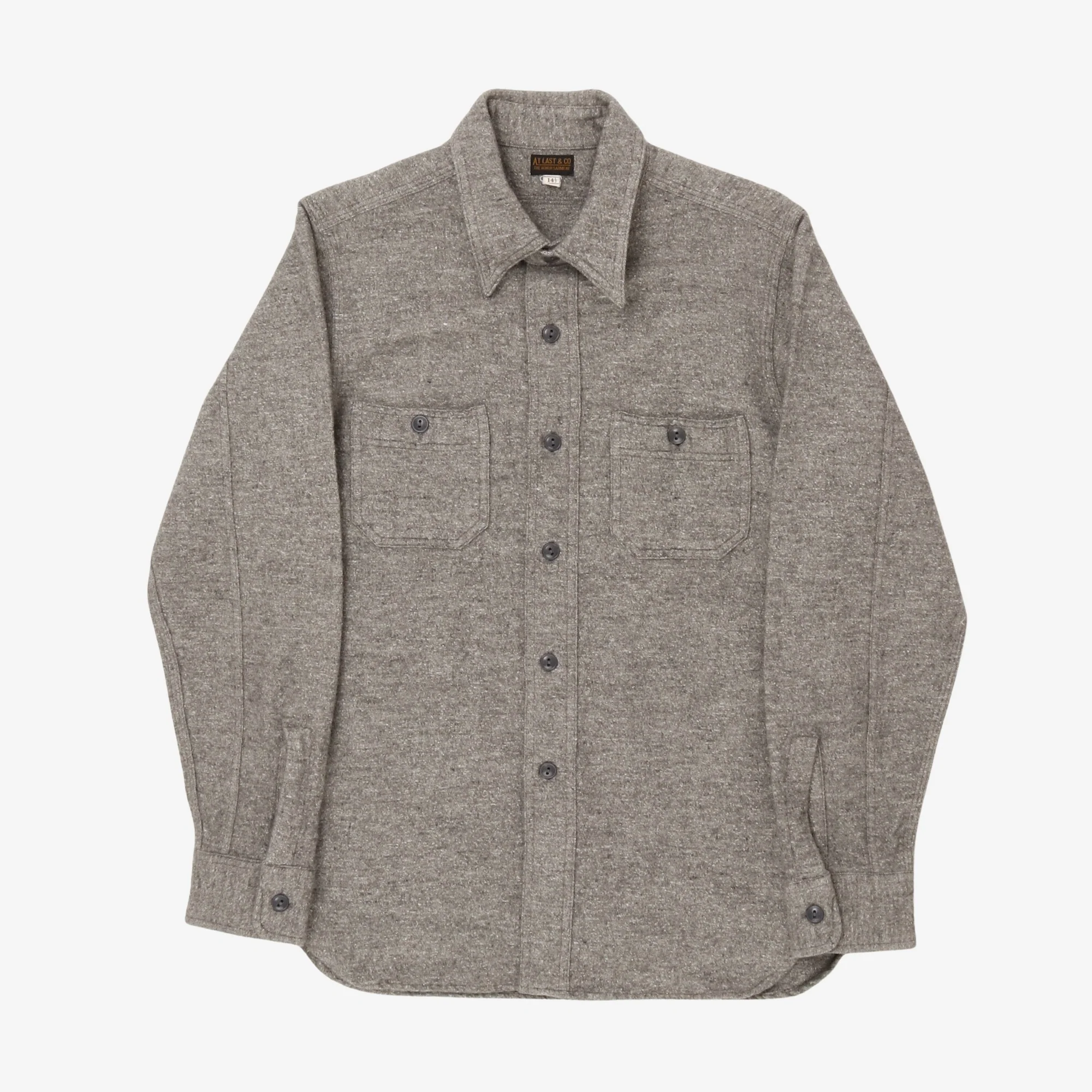 Wool Blend Work Shirt