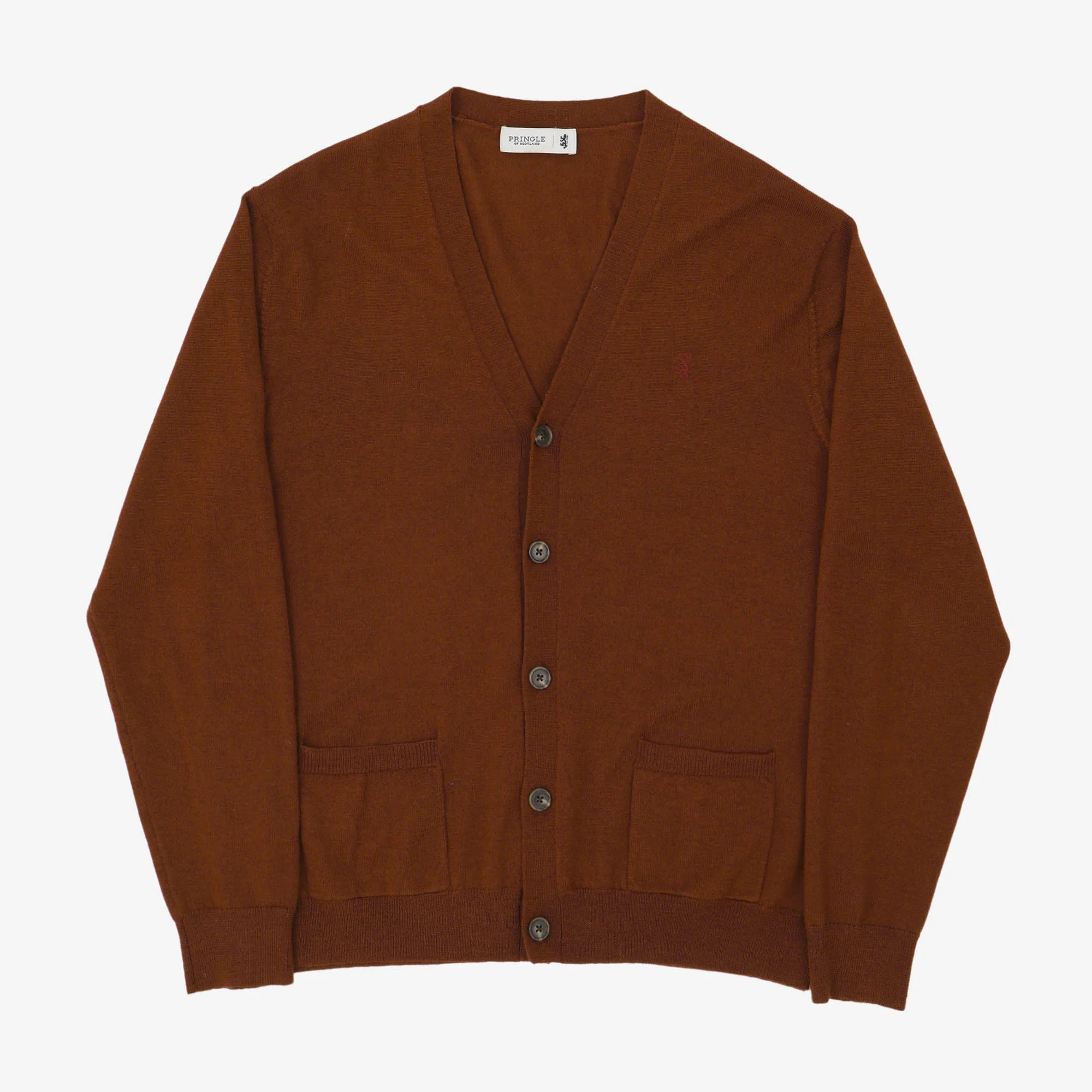 Wool V Neck Cardigan