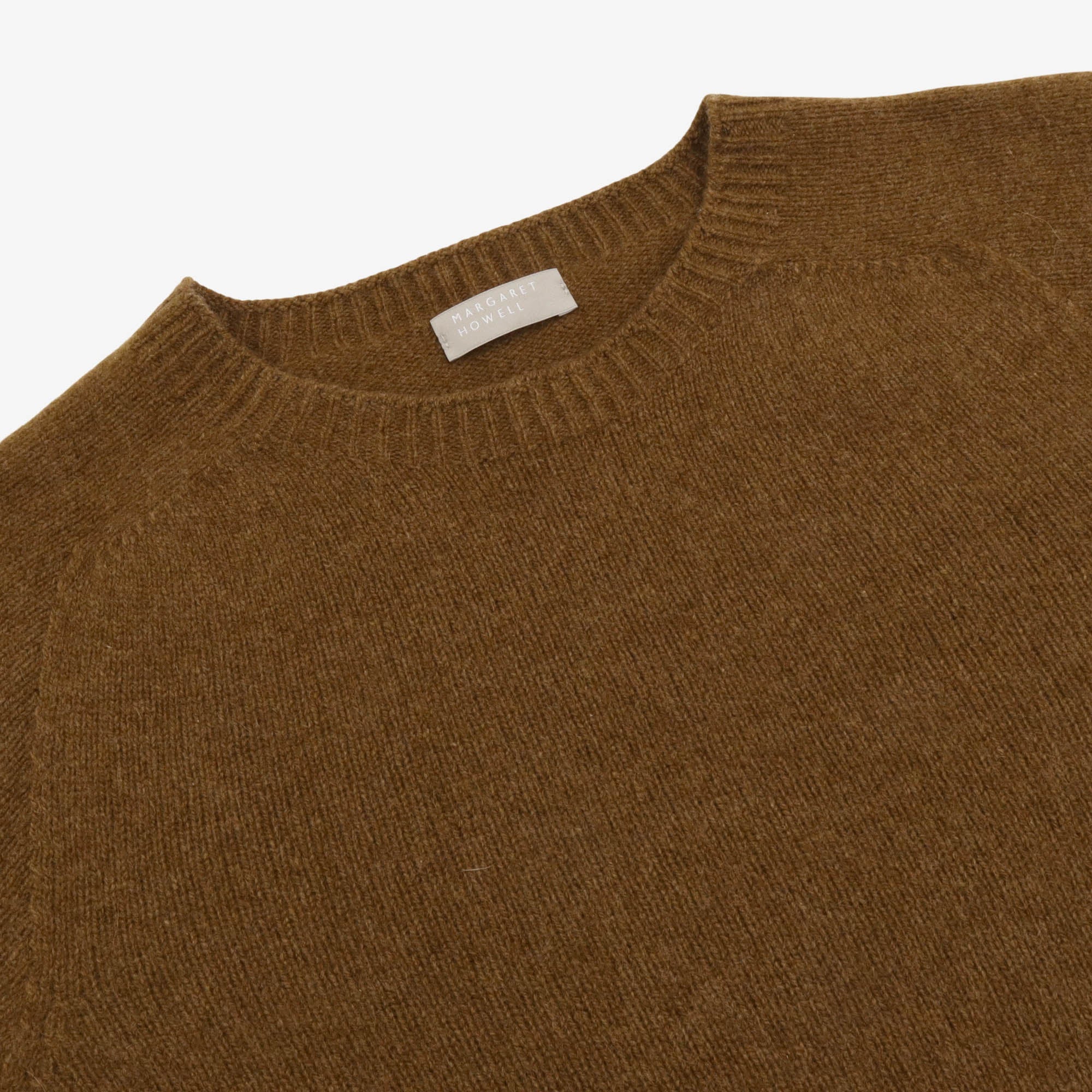 Wool Cashmere Crewneck Sweater - Image 3