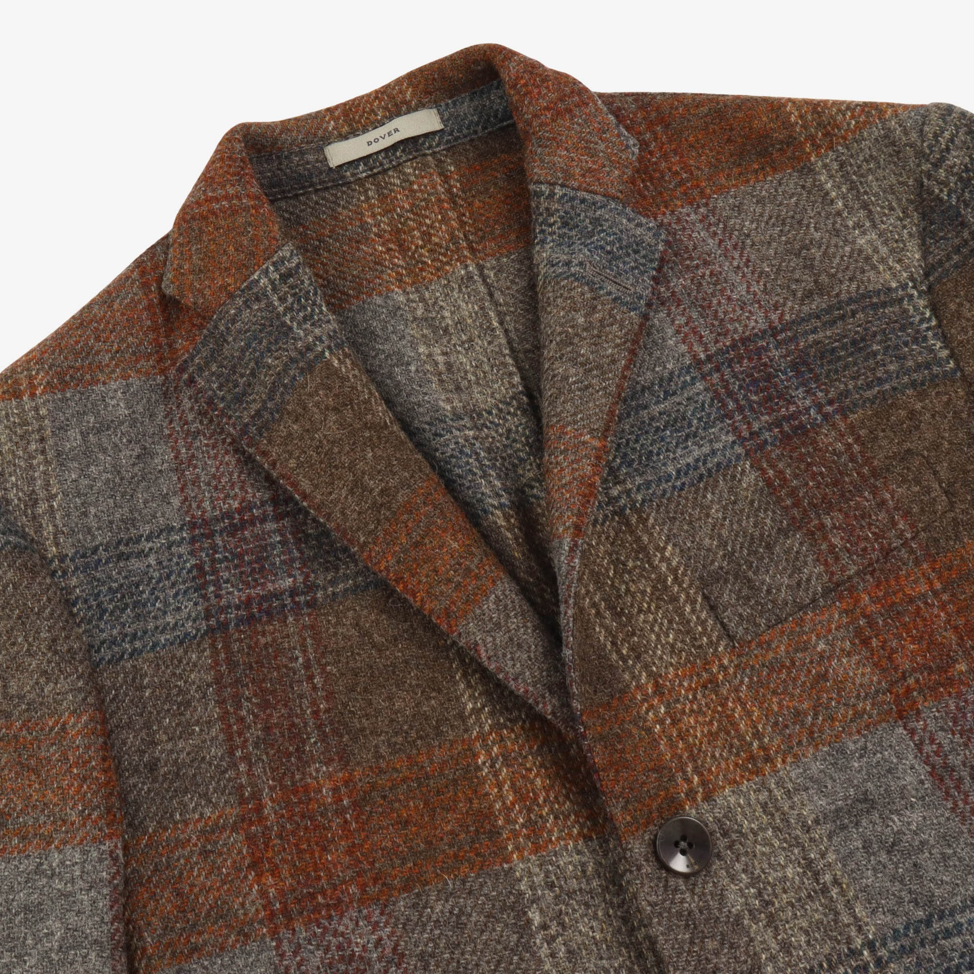 Wool Check Dover Jacket (Fits UK38) - Image 3