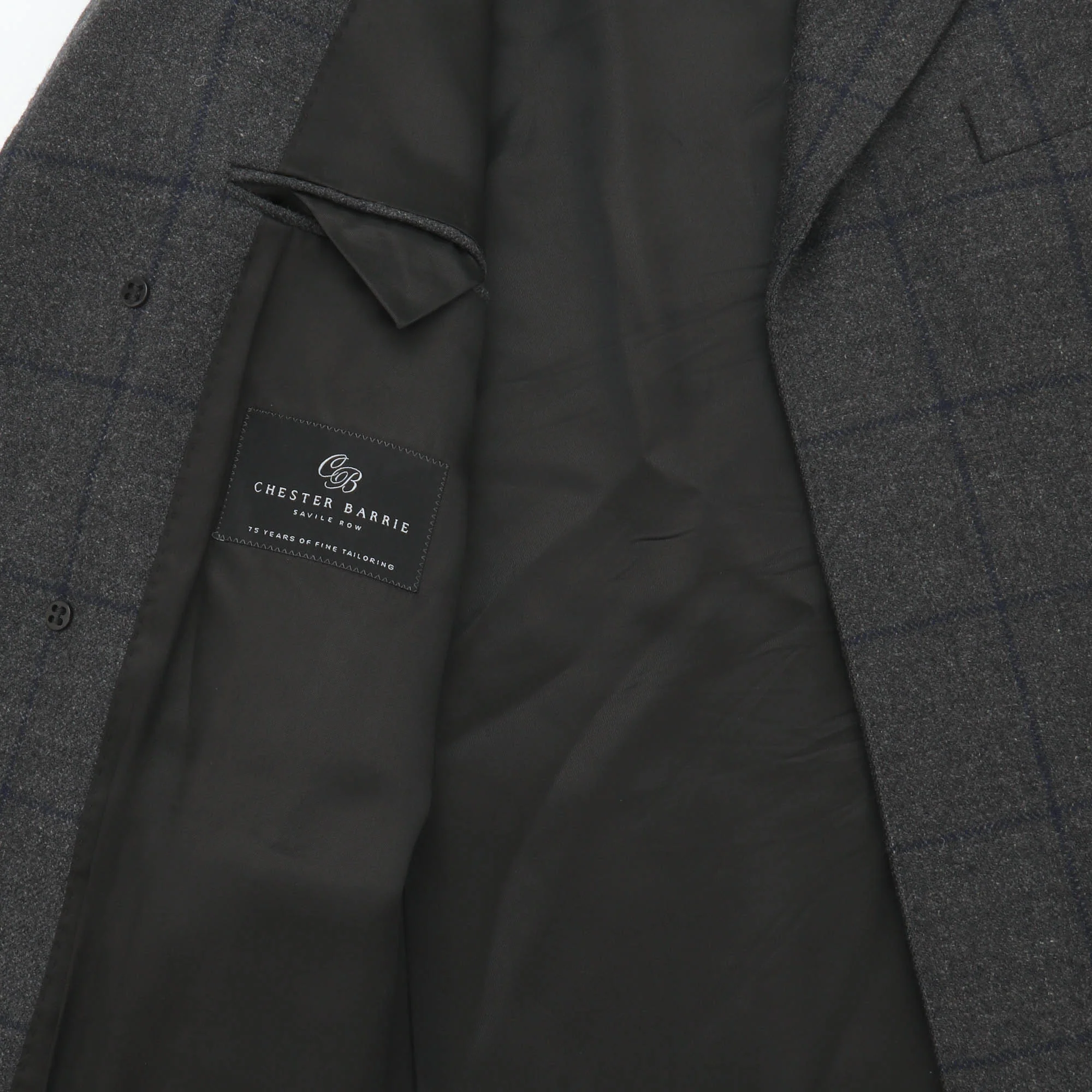 Wool Check Overcoat - Image 4