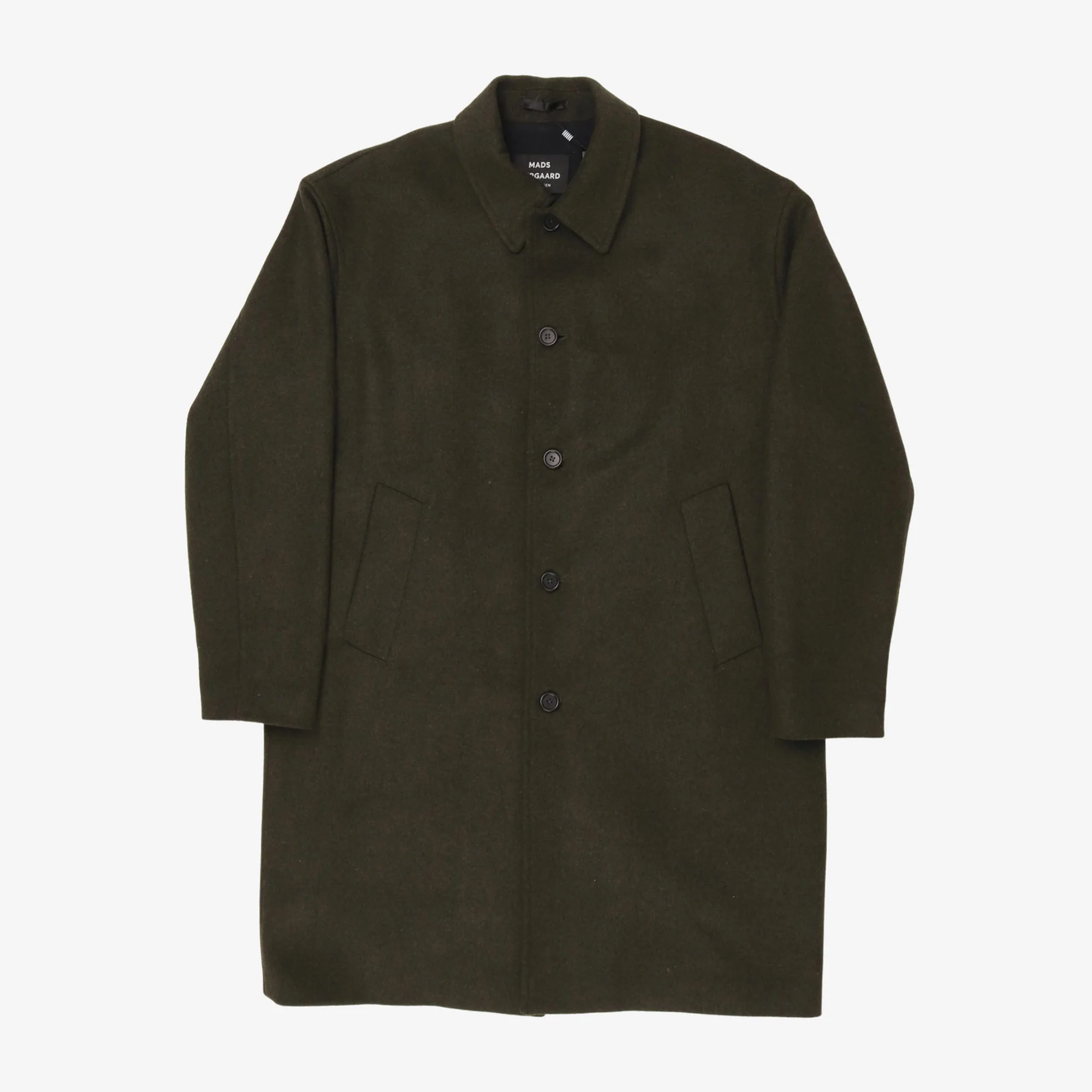 Wool Curtis Overcoat