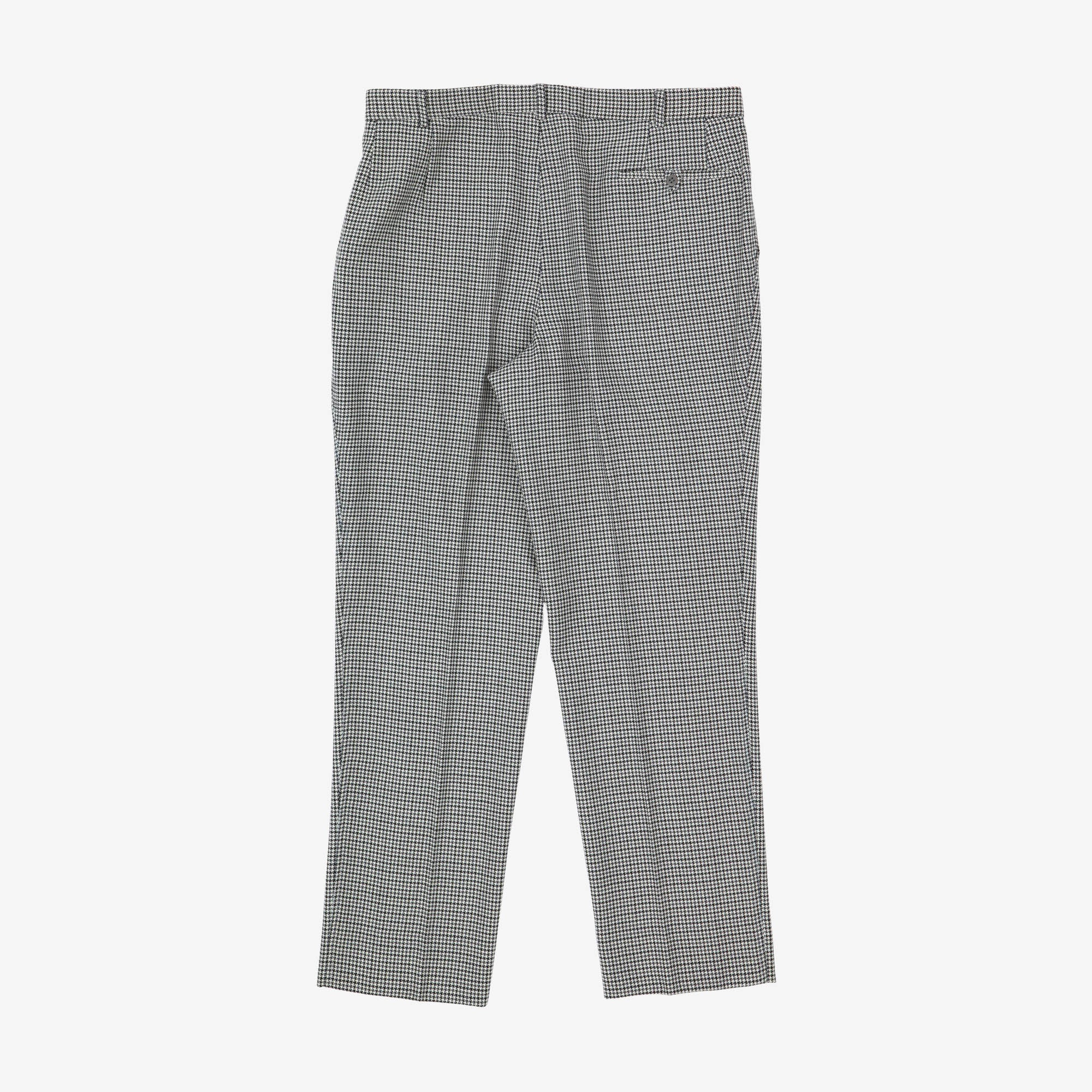 Wool Houndstooth Trousers (38W X 32L) - Image 2
