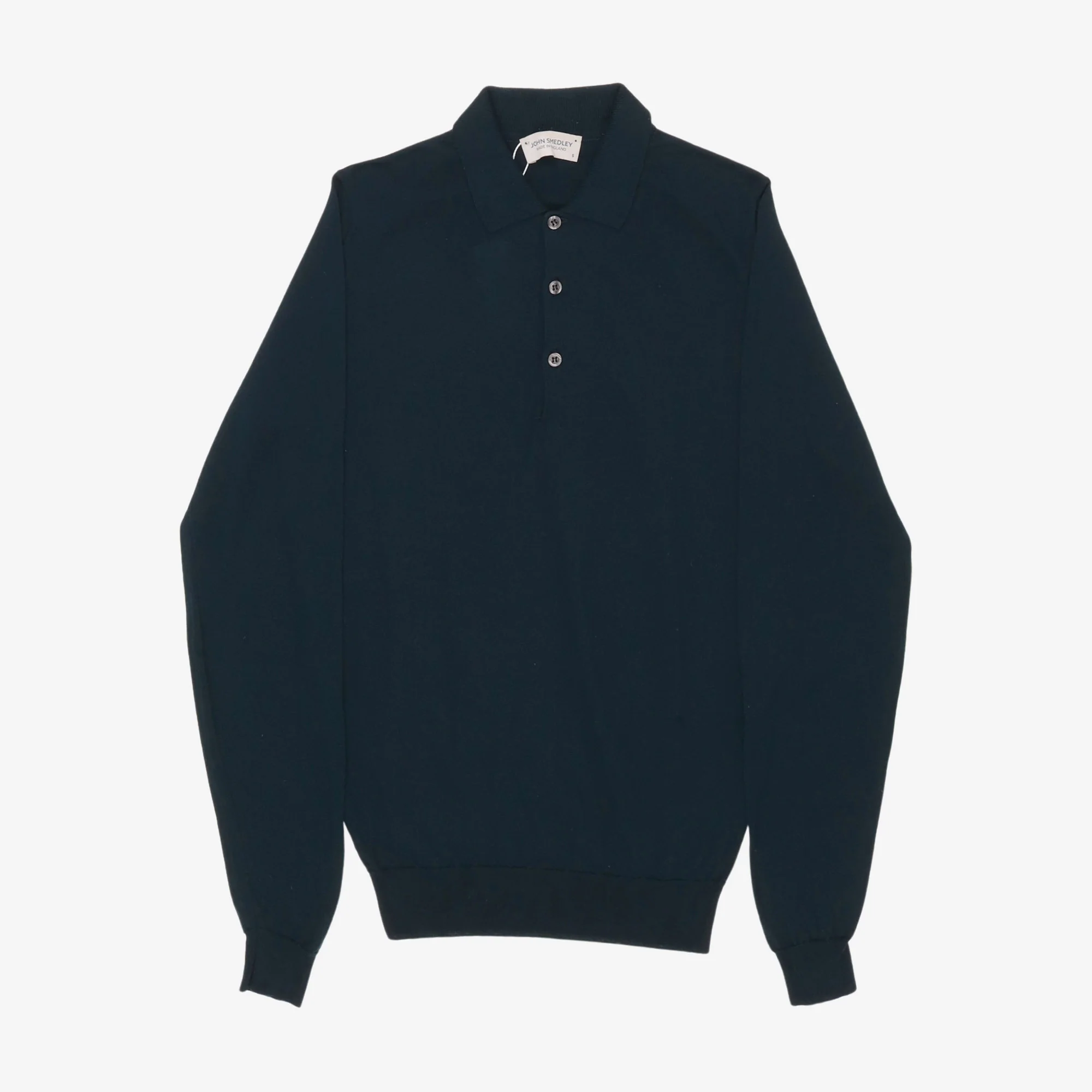 Wool Knitted Polo Shirt