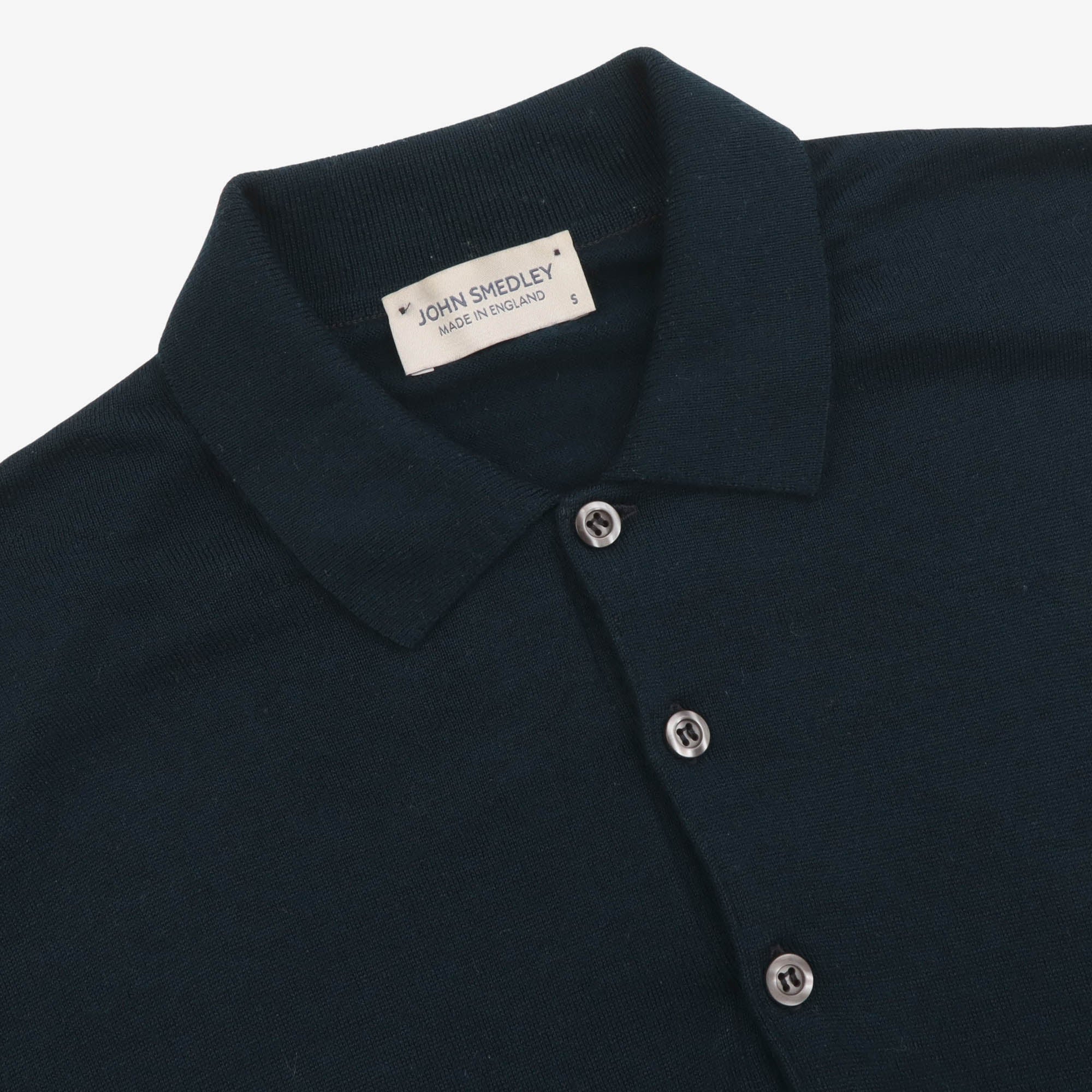 Wool Knitted Polo Shirt - Image 3