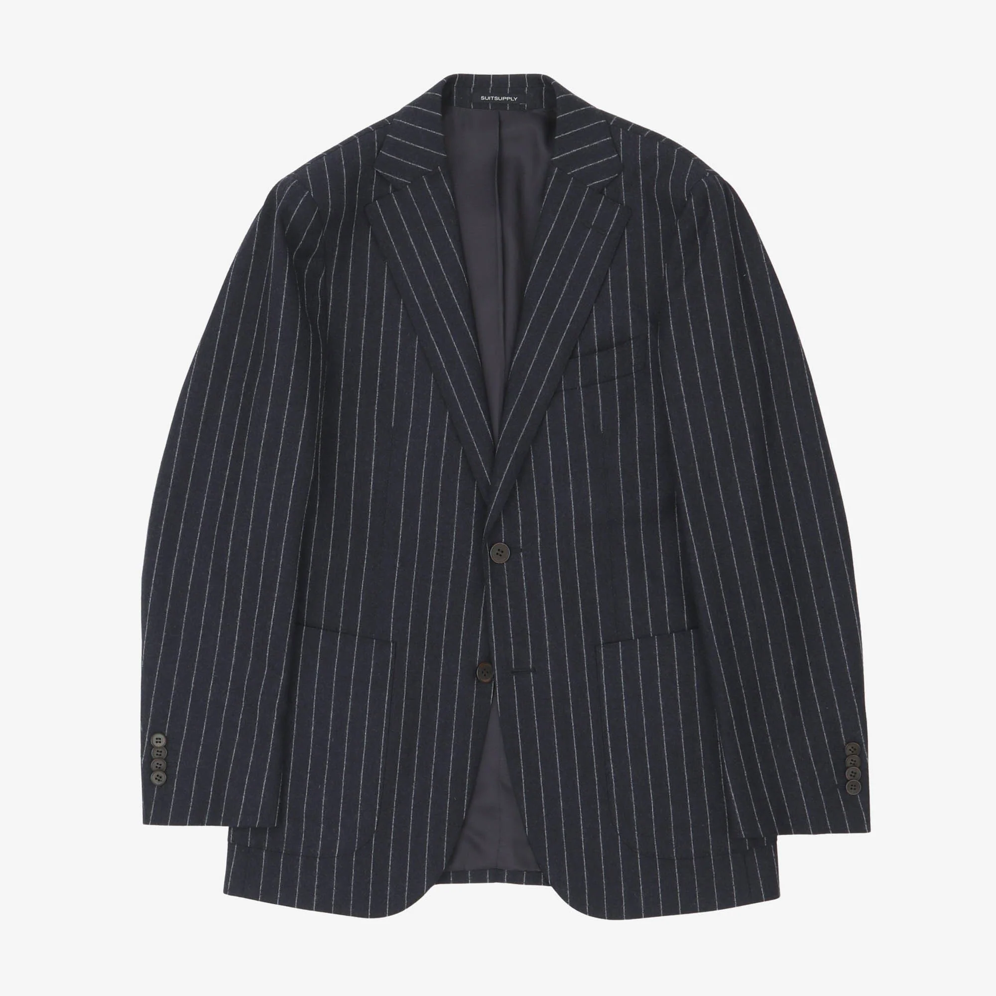 Wool Pinstripe Havana Suit