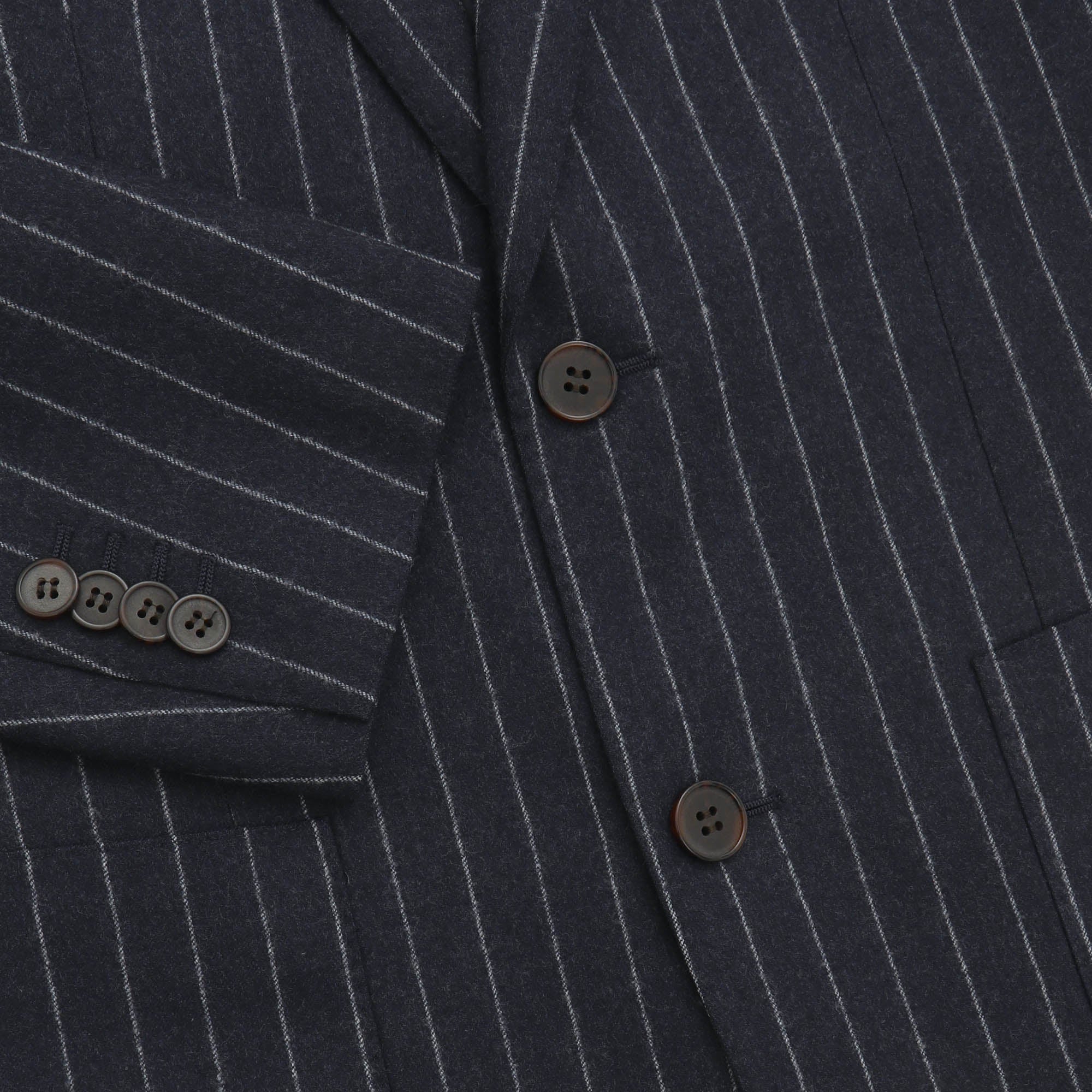 Wool Pinstripe Havana Suit - Image 3