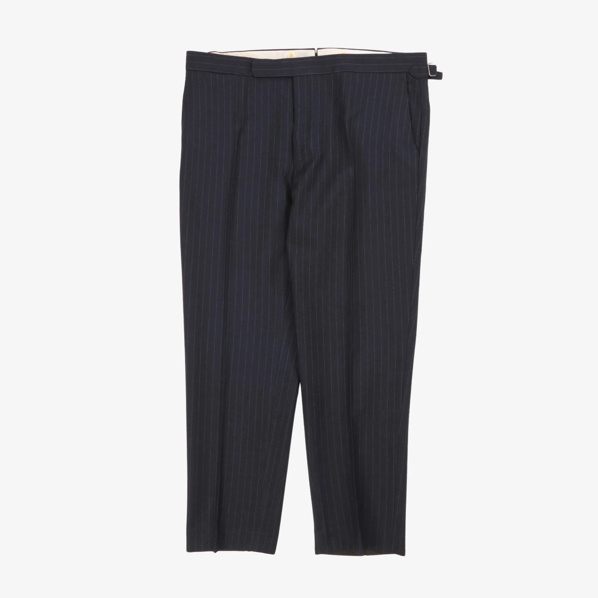 Wool Pinstripe Suit - Image 4