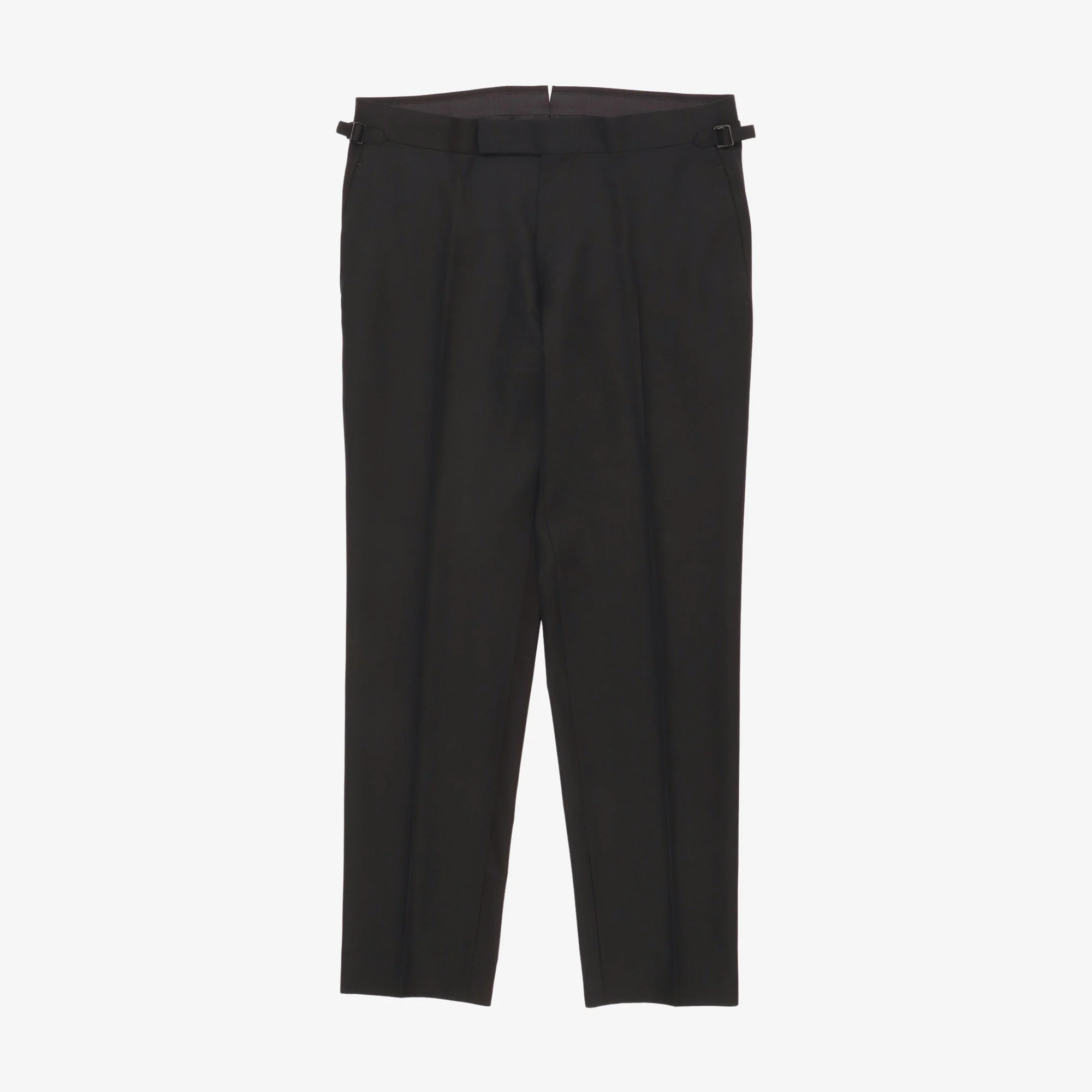 Wool Pleated Trousers (36W X 32.5L)