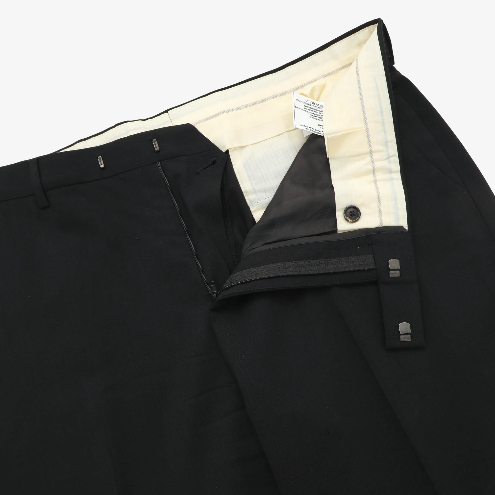 Wool Pleated Trousers (36W X 30L) - Image 3
