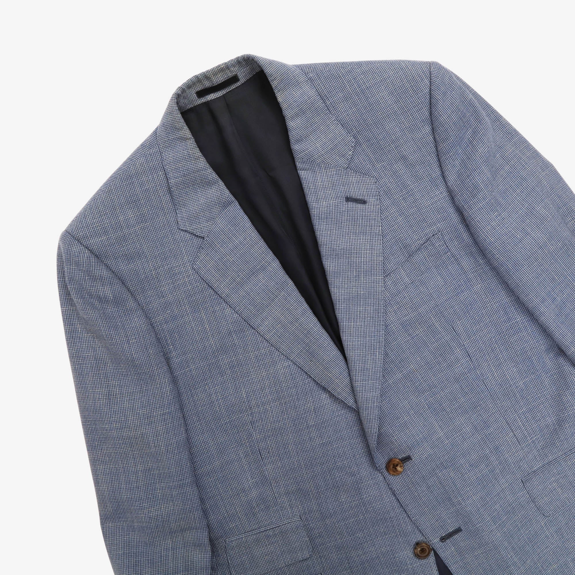 Wool Silk Blazer - Image 3