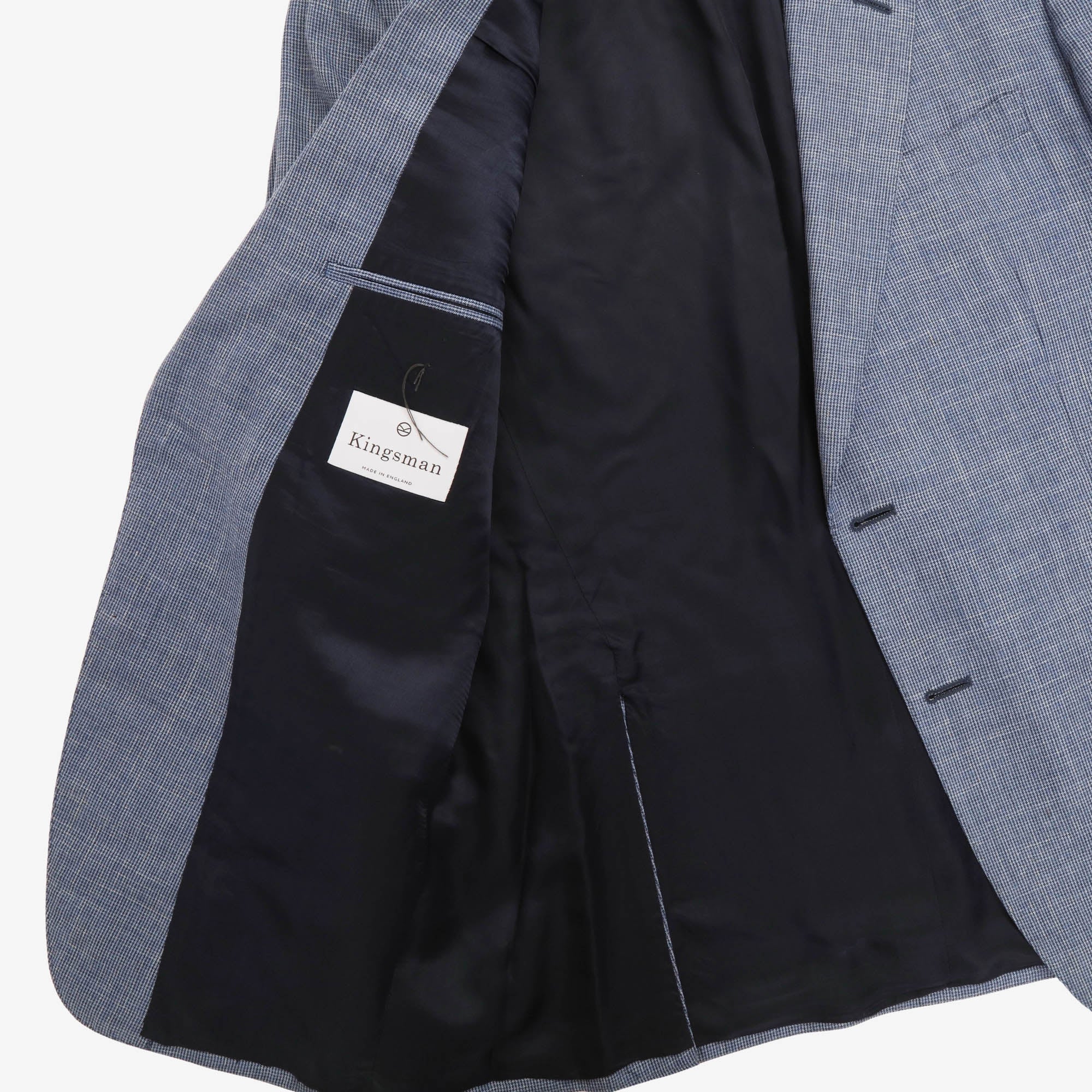 Wool Silk Blazer - Image 4