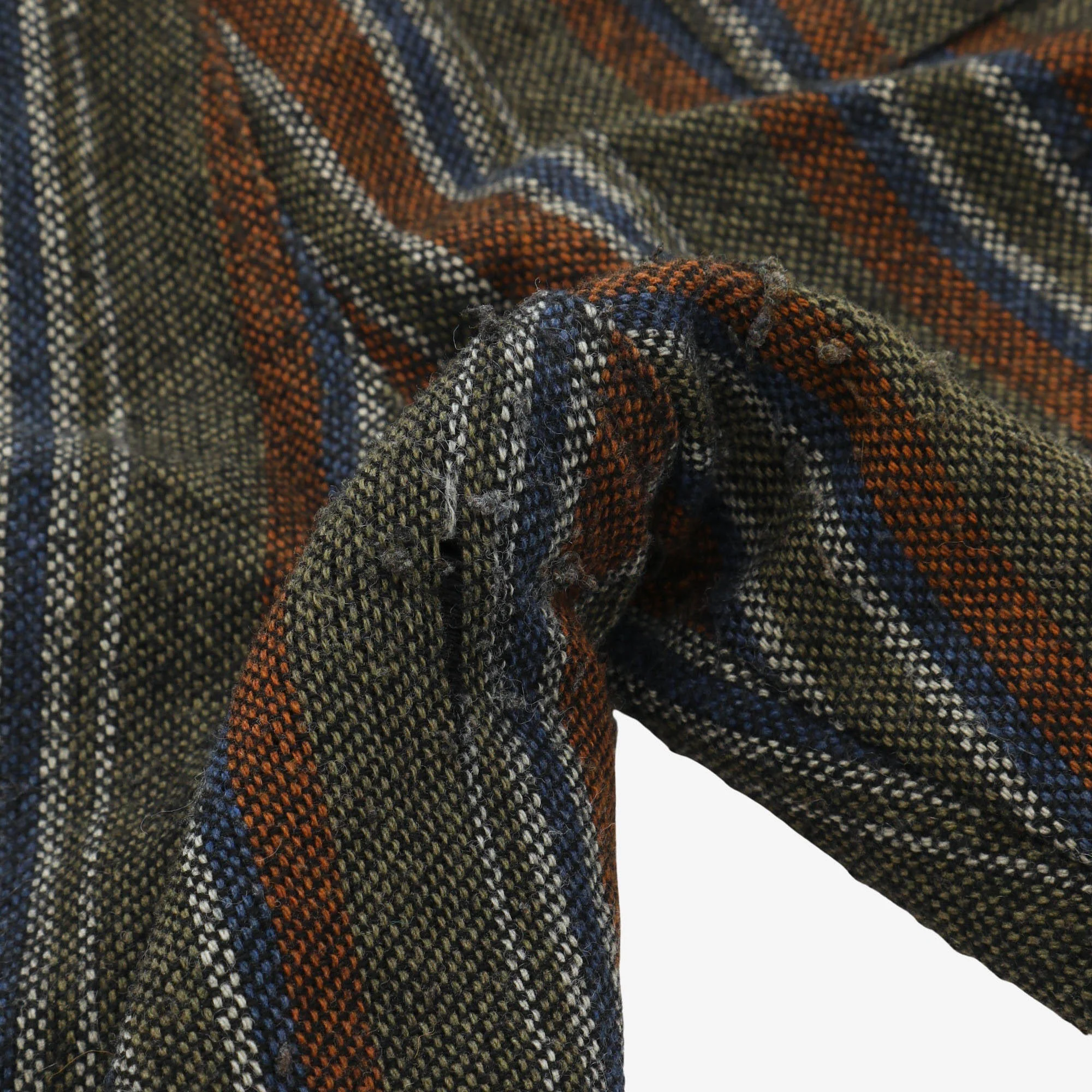 Wool Stripe Relaxed Pant - Image 4