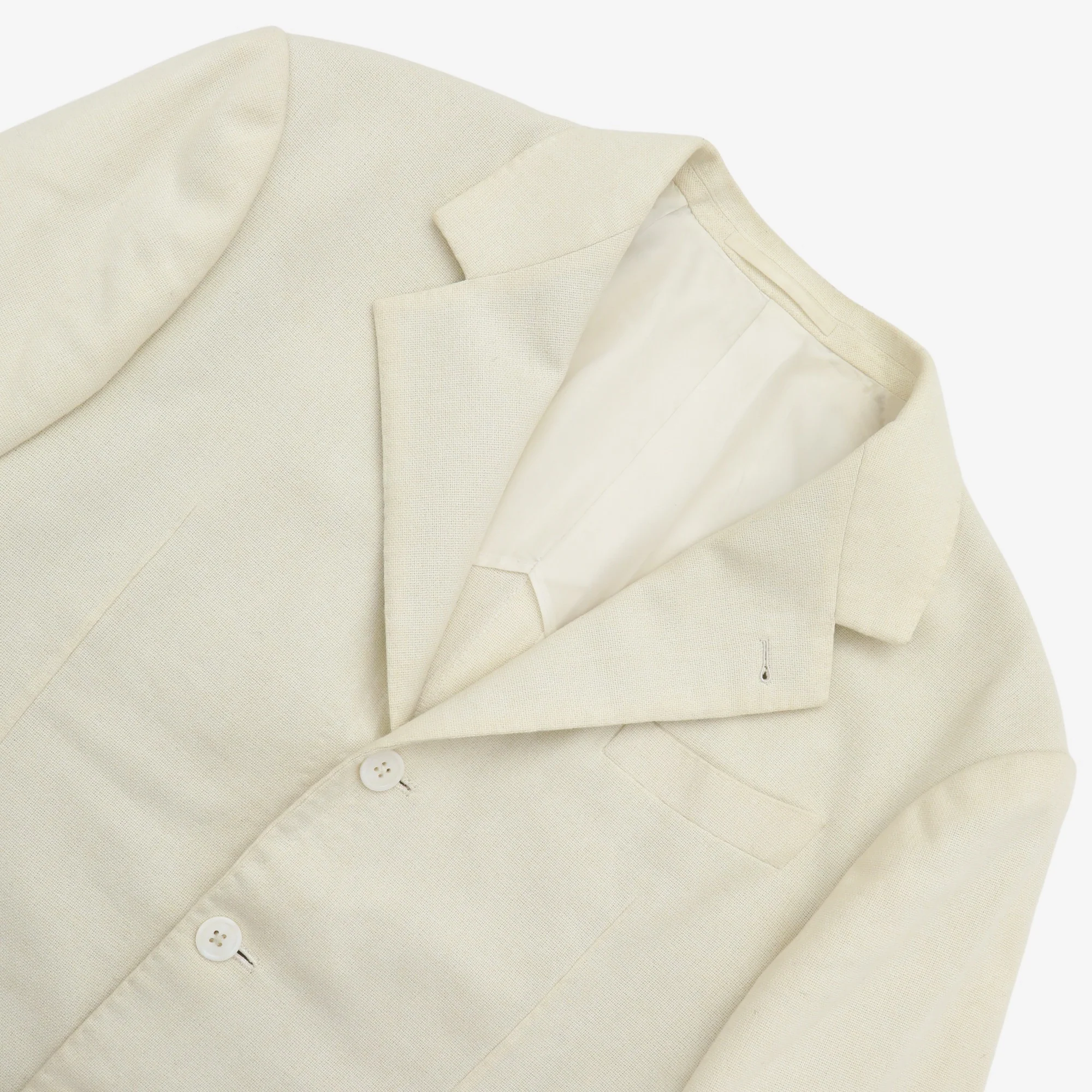 Bespoke Linen Canvas Blazer - Image 3