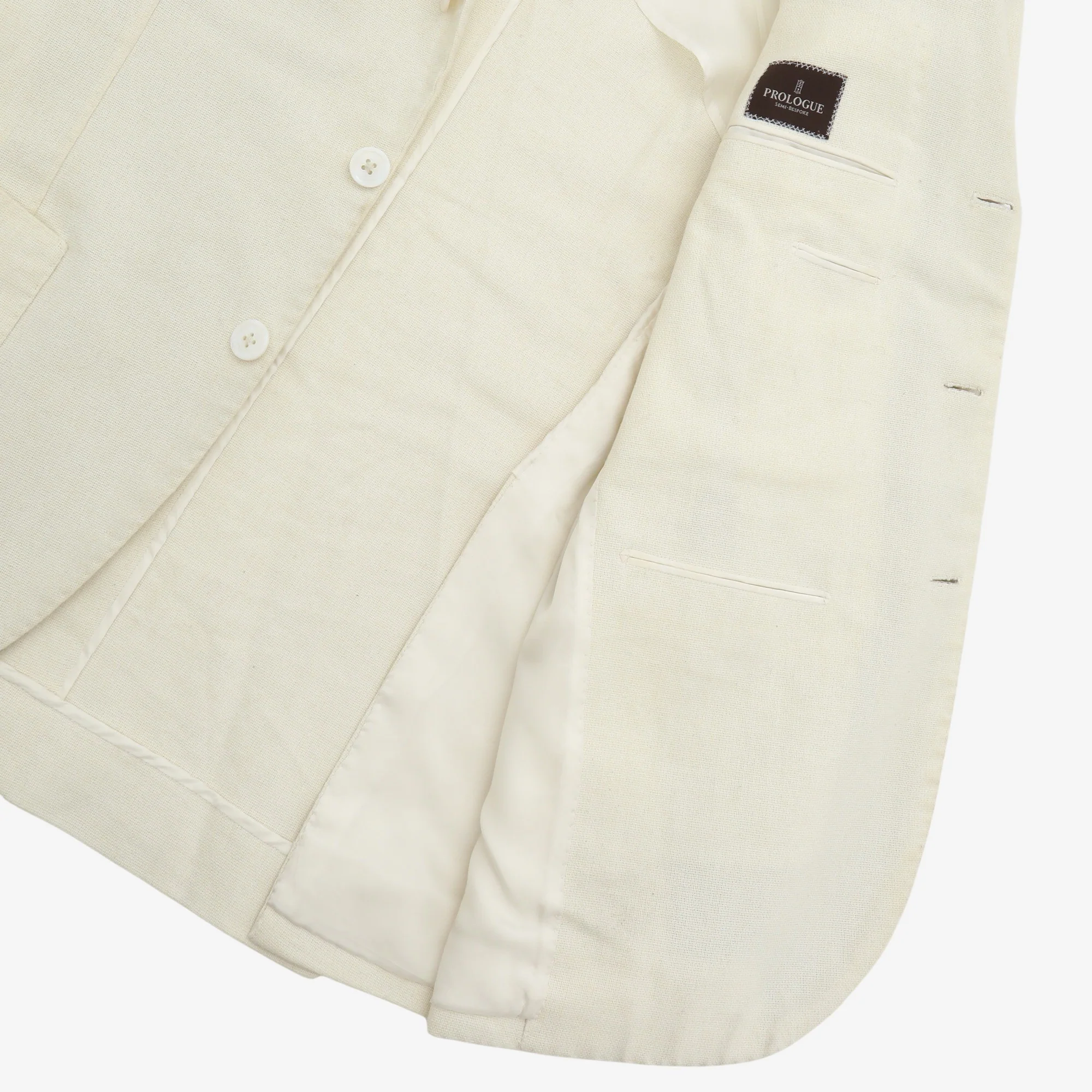 Bespoke Linen Canvas Blazer - Image 4